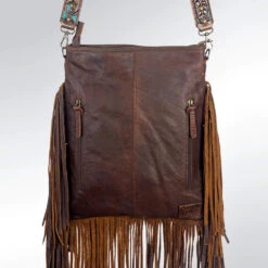 American Darling Leather And Cowhide Crossbody -Western Cowboy Equipment Sale 112431 V