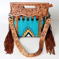 American Darling Turquoise Blanket Purse