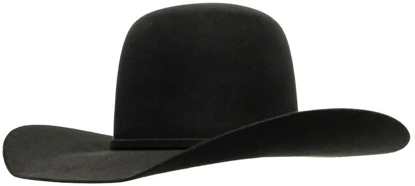 Black 5x Bullrider Felt Hat 1 Black 5x Bullrider Felt Hat