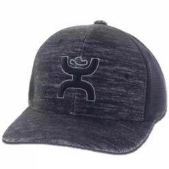 Hooey Ash Black Cap