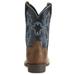Ariat Kid's Earth Tombstone Boots -Western Cowboy Equipment Sale 20130807 10012794 heel