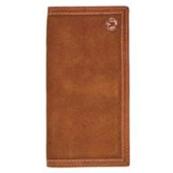 HOOey Brown Roughout Rodeo Wallet