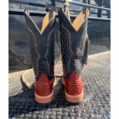 Anderson Bean Almond Full Quill Ostrich Boots -Western Cowboy Equipment Sale IMG 6729