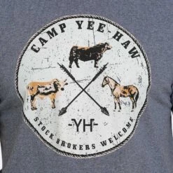 Cinch Men's Stock Broker Tee -Western Cowboy Equipment Sale MTT1690543c