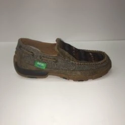 WE Exclusive ~ Twisted X Kid's Grey Aztec Slip On Mocc -Western Cowboy Equipment Sale image 123923953 4 48785799 670d 4ae9 a609 62685a8d84b8