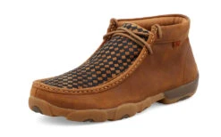 Twisted X Men's Saddle And Navy Weave Driving Moc