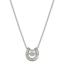 Montana Silversmiths Montana Silver Women's Dancing With Luck Horse Shoe Necklace
